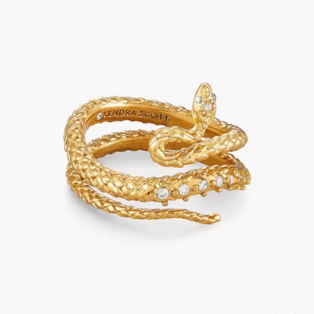 🆕 Kendra Scott Phoenix Wrap Ring in Vintage Gold